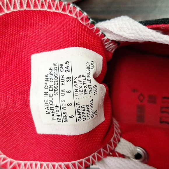 Converse all-star mid rise Sneaker unisex men's 6 women's 8 - Picture 5 of 6